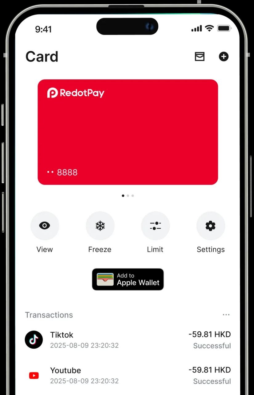حساب ریدات‌پی (RedotPay)